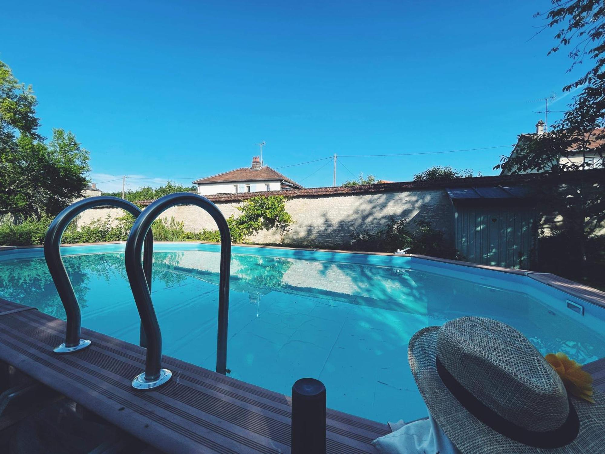 Le Val Clos, Appartement Dans Une Maison De Maitre 19E Tanlay Exteriör bild